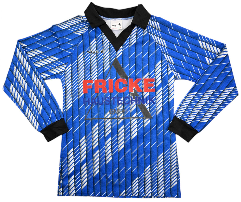 BLAU-WEIB WANZLEBEN #6 LONGSLEEVE XS. BOYS