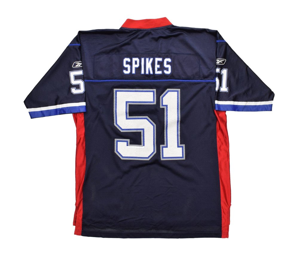 SPIKES NFL REEBOK SHIRT L