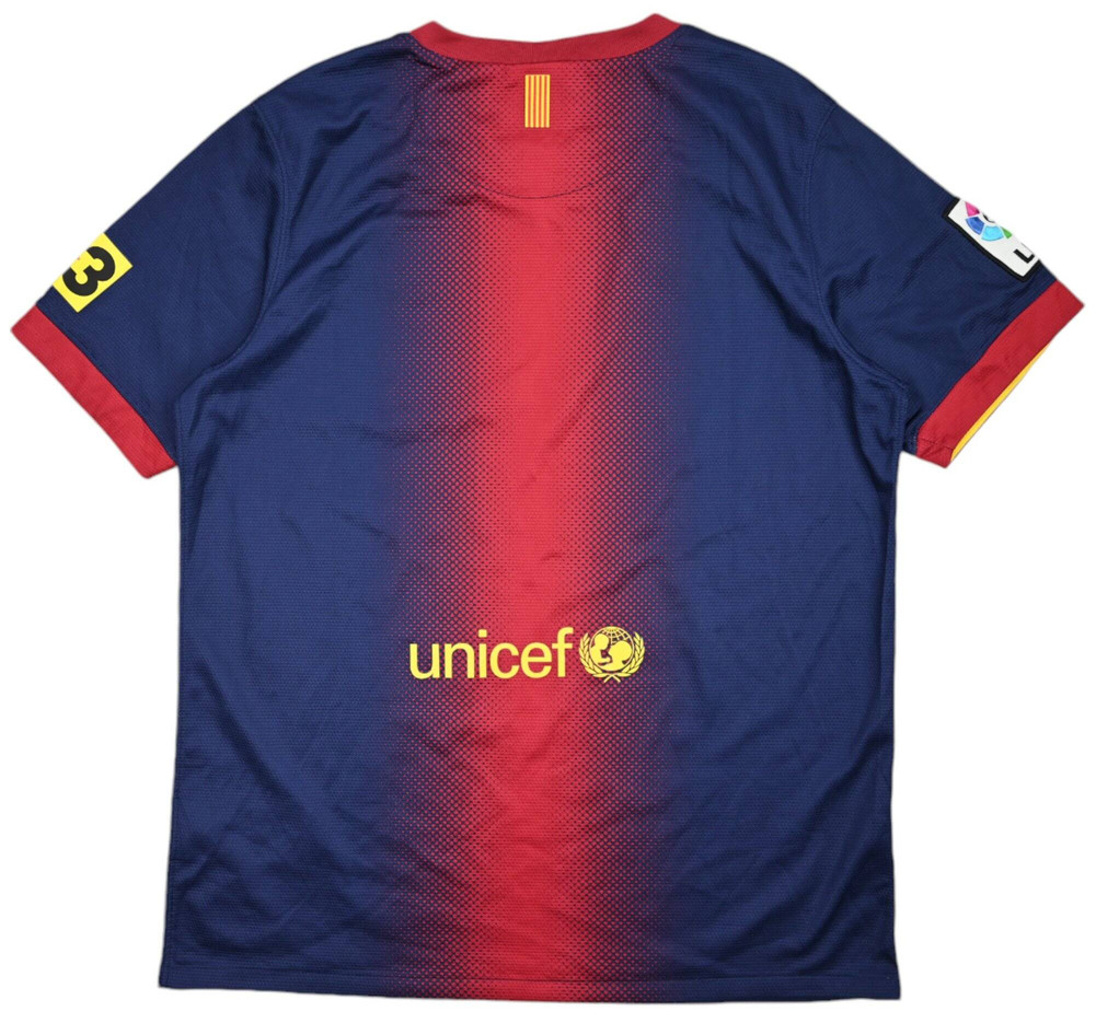 2012-13 FC BARCELONA SHIRT XL. BOYS