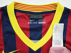 2013-14 FC BARCELONA NO-SLEEVE SHIRT M