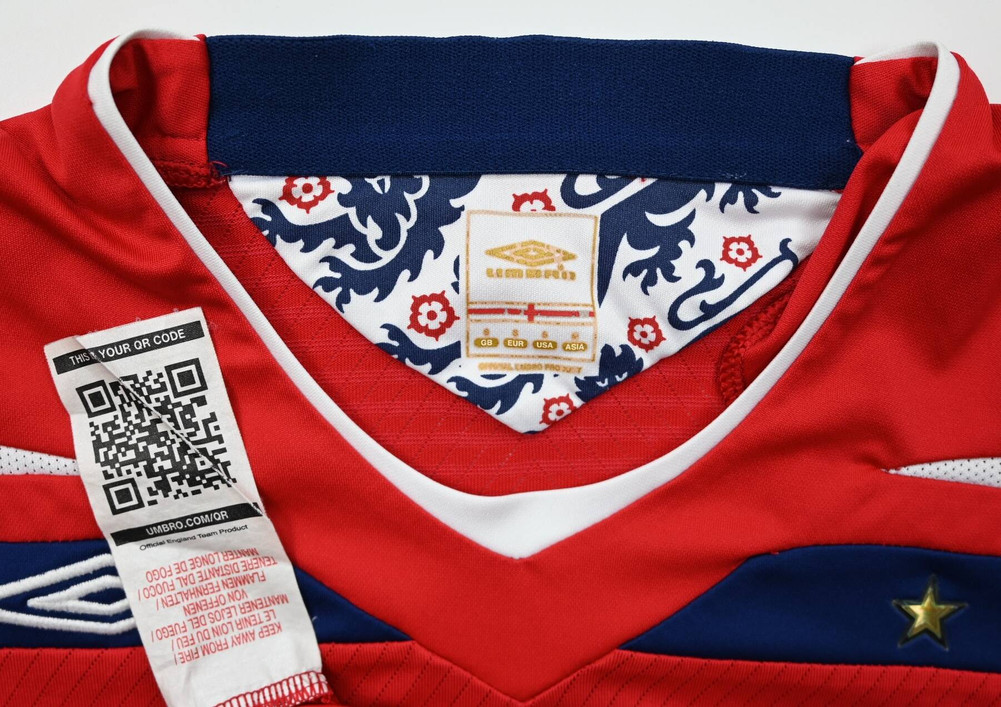 2008-10 ENGLAND SHIRT S