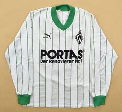 1987-90 WERDER BREMEN LONGSLEEVE XS