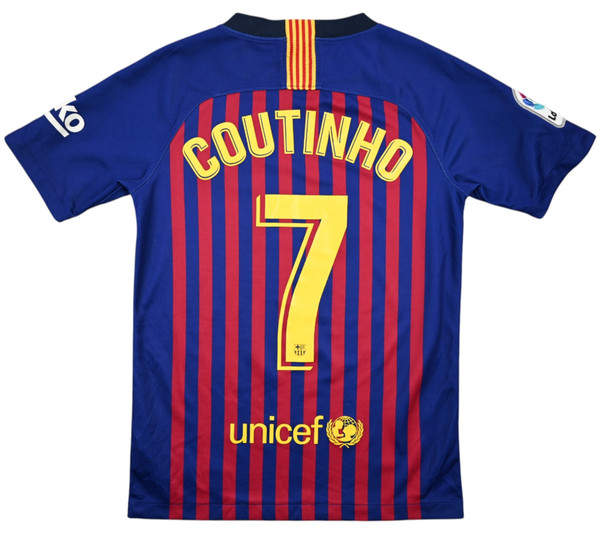 2018-19 BARCELONA *COUTINHO* SHIRT M. BOYS