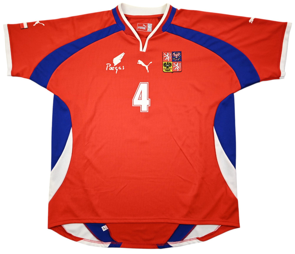 2000-02 CZECH REPUBLIC *NEDVED* SHIRT XL