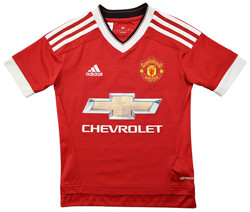 2015-16 MANCHESTER UNITED SHIRT XS. BOYS
