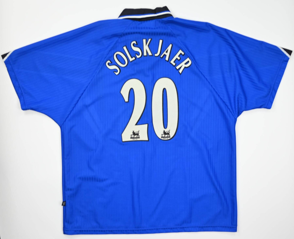 1996-98 MANCHESTER UNITED *SOLSKJAER* KOSZULKA XXL