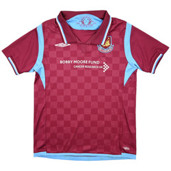 2009-10 WEST HAM UNITED SHIRT L. BOYS