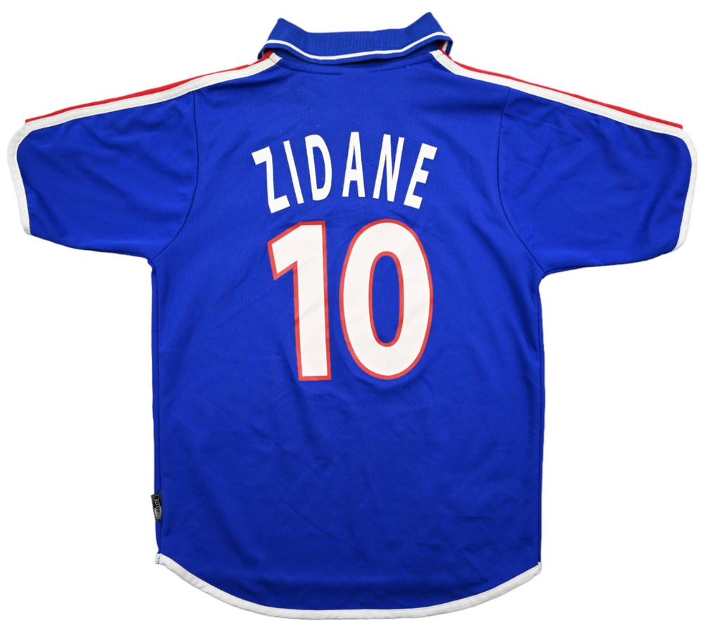 2000-02 FRANCE *ZIDANE* SHIRT XS
