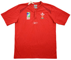 WALES RUGBY UNION RUGBY WORLD CUP 2007 SHIRT XL