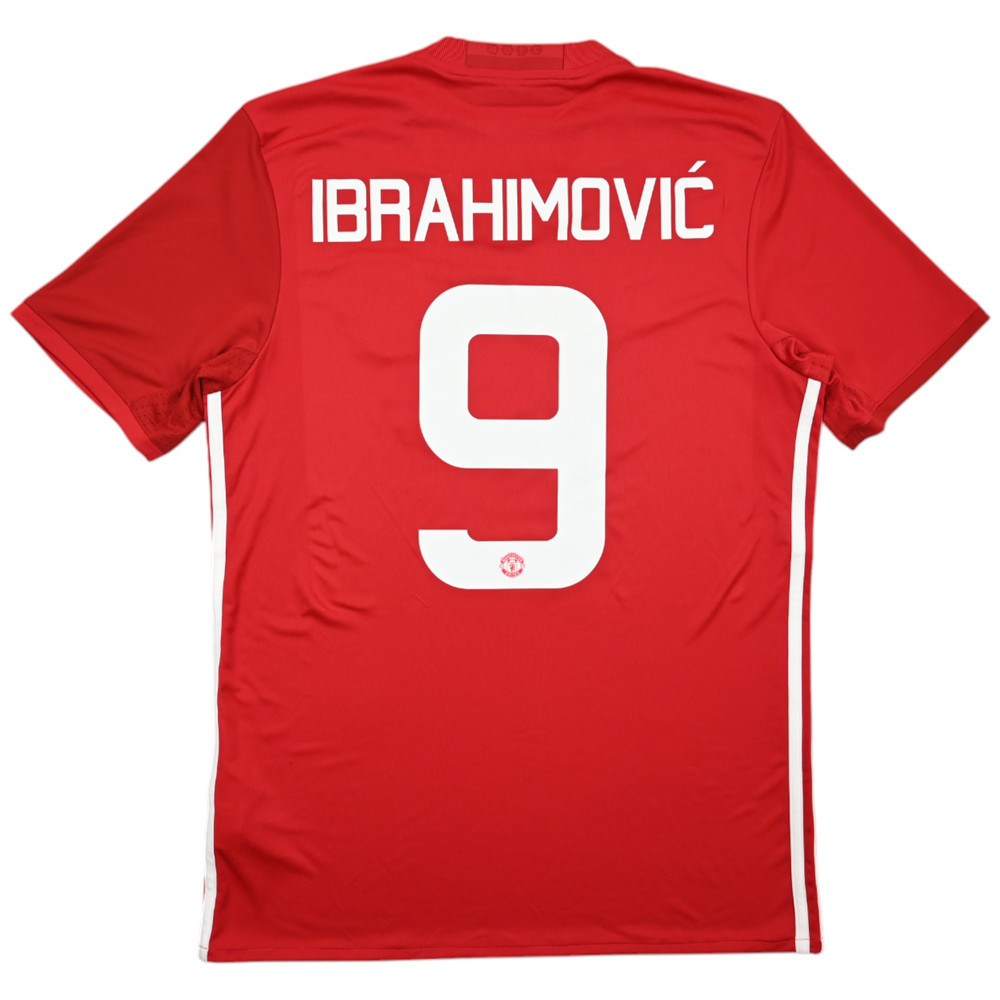 2016-17 MANCHESTER UNITED *IBRAHIMOVIC* SHIRT L