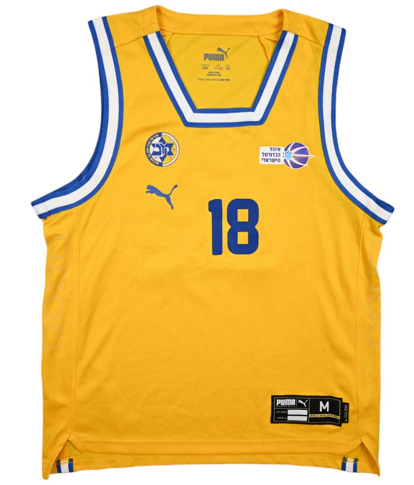 MACCABI TEL AVIV BASKETBALL SHIRT M. BOYS