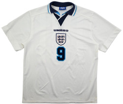 1995-97 ENGLAND *SHEARER* SHIRT XL