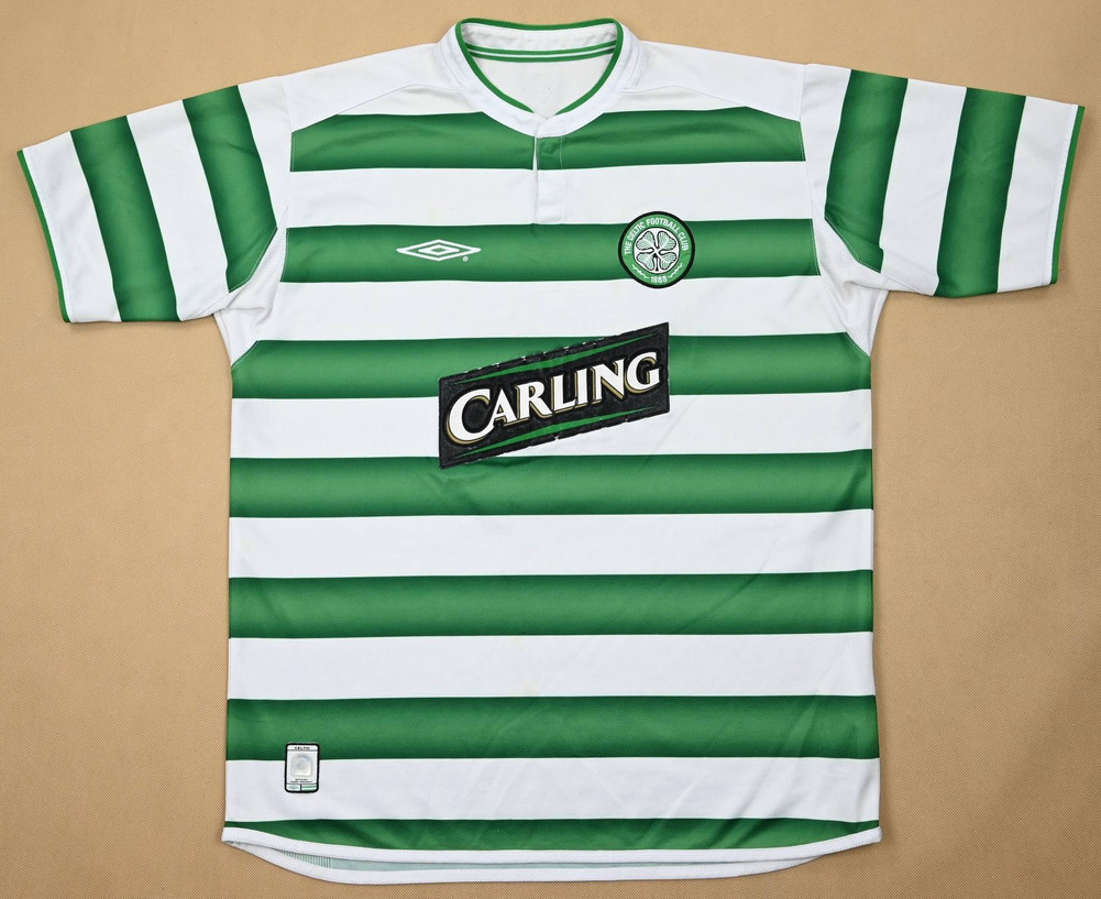 2003-04 CELTIC GLASGOW *THOMPSON* SHIRT L