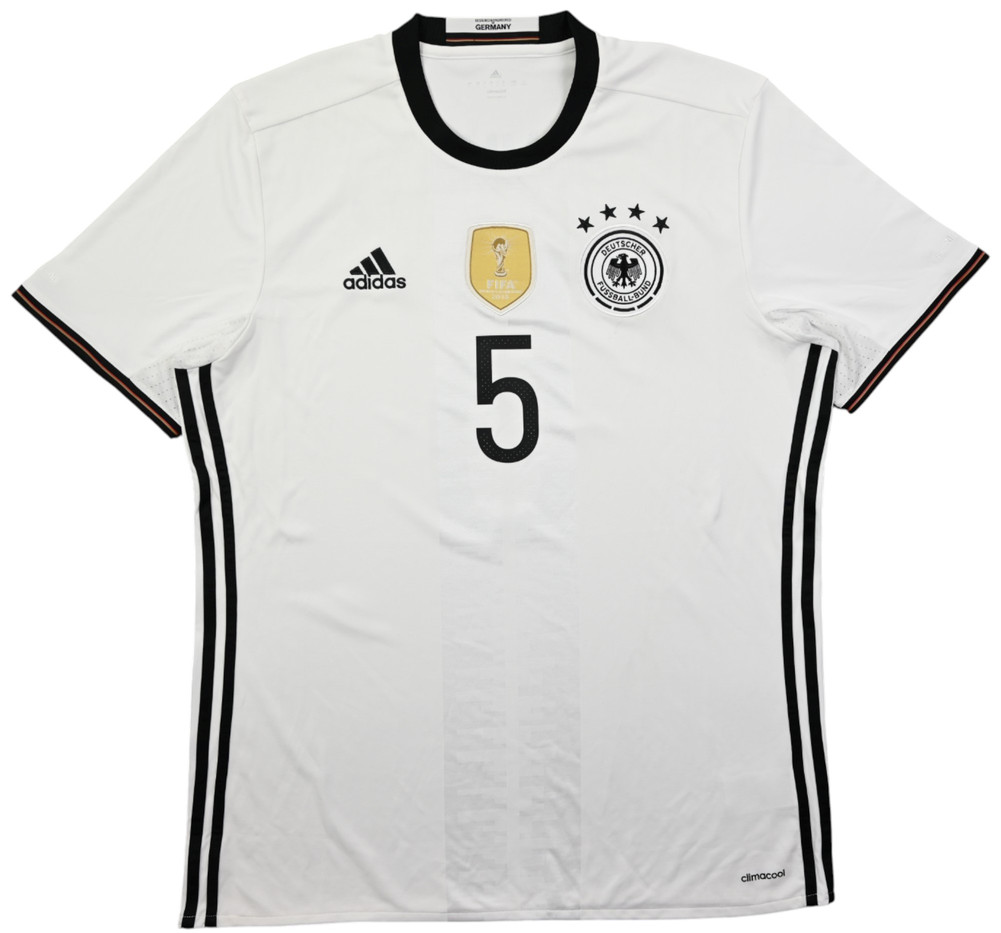2015-16 GERMANY *HUMMELS* SHIRT L