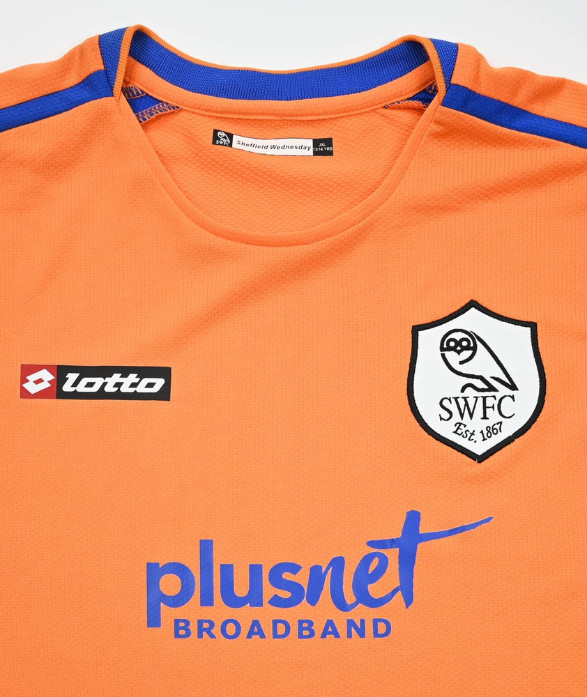 2007-08 SHEFFIELD WEDNESDAY KOSZULKA XL. BOYS 