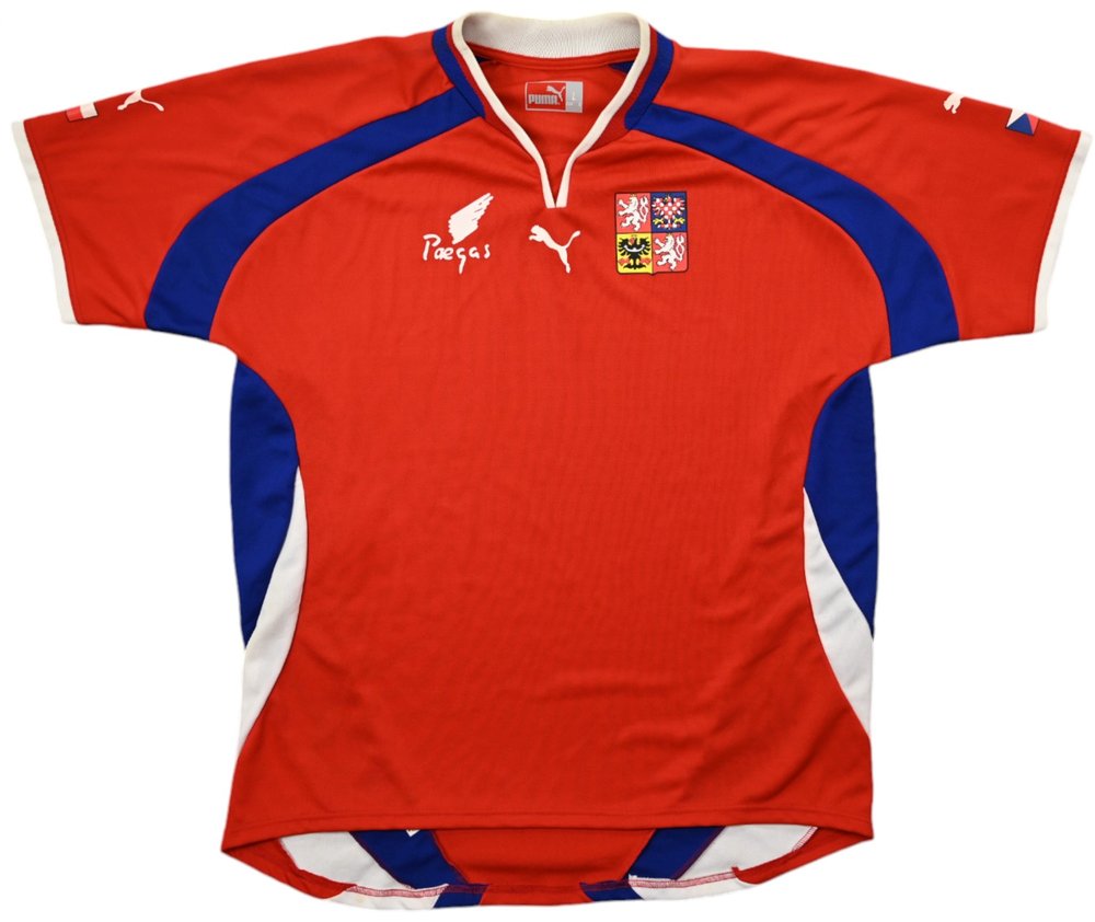 2000-02 CZECH REPUBLIC SHIRT L