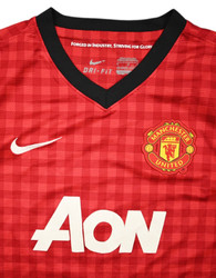 2012-13 MANCHESTER UNITED SHIRT M .BOYS