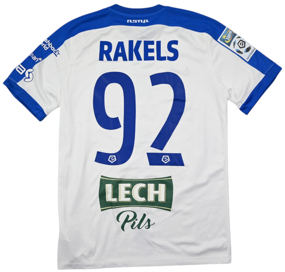 2017-18 LECH POZNAN *RAKELS* MATCH ISSUE KOSZULKA M