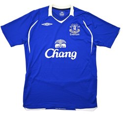 2008-09 EVERTON SHIRT M