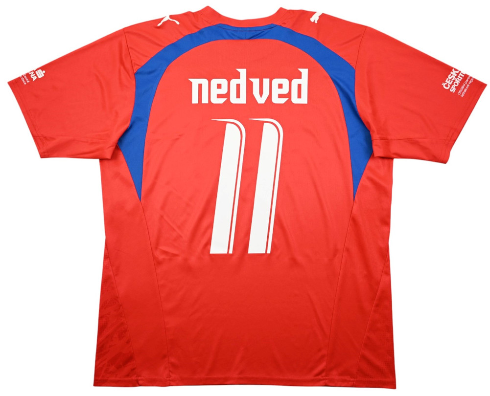 2006-08 CZECH REPUBLIC *NEDVED* KOSZULKA L