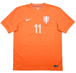 2014-15 NETHERLANDS *ROBBEN* SHIRT L