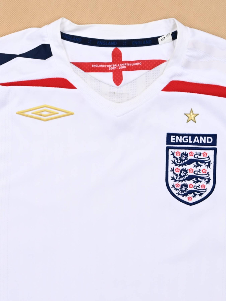 2007-09 ENGLAND SHIRT M