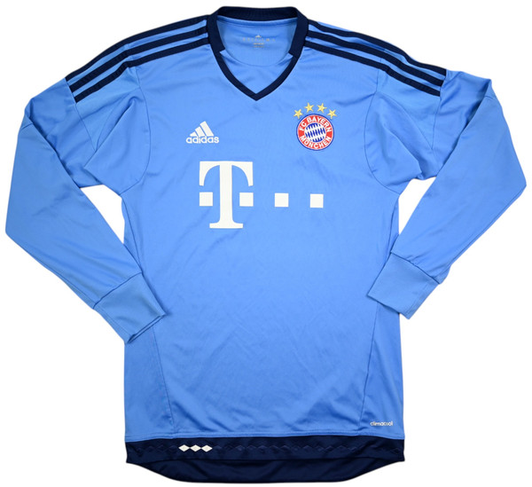 2015-16 BAYERN MUNCHEN GOALKEEPER LONGSLEEVE SHIRT S