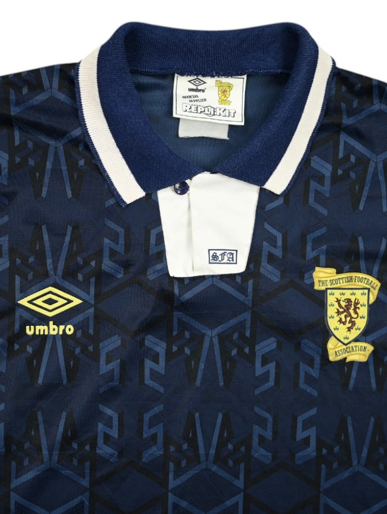 1992-93 SCOTLAND SHIRT XL