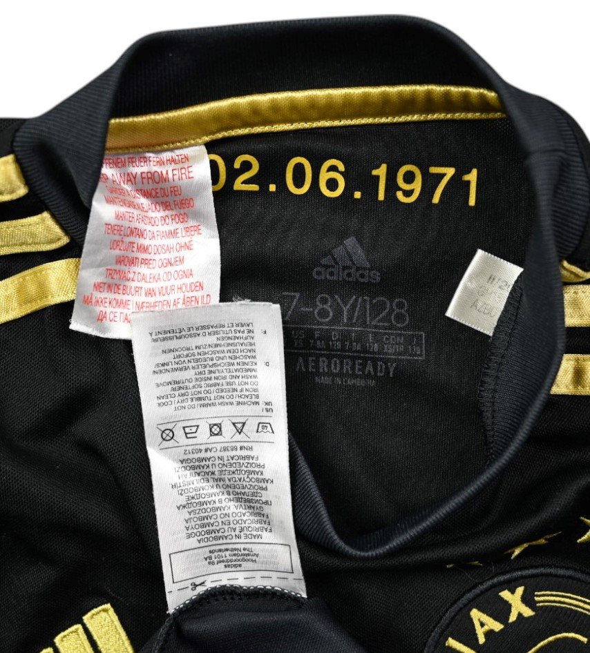 2020-21 AJAX AMSTERDAM SHIRT XS. BOYS