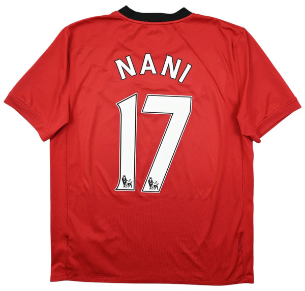 2009-10 MANCHESTER UNITED *NANI* SHIRT L