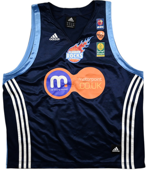 GLASGOW ROCKS BASKETBALL SHIRT XL