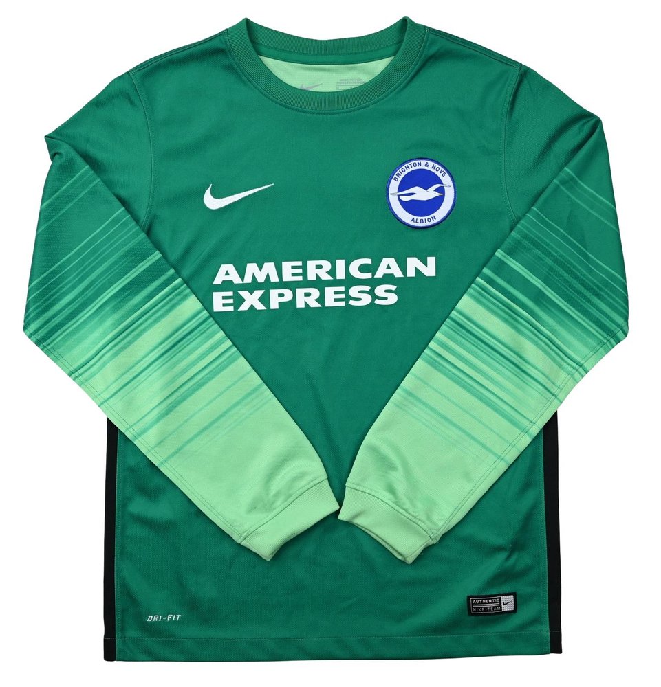 2015-16 BRIGHTON&HOVE ALBION SHIRT M. BOYS