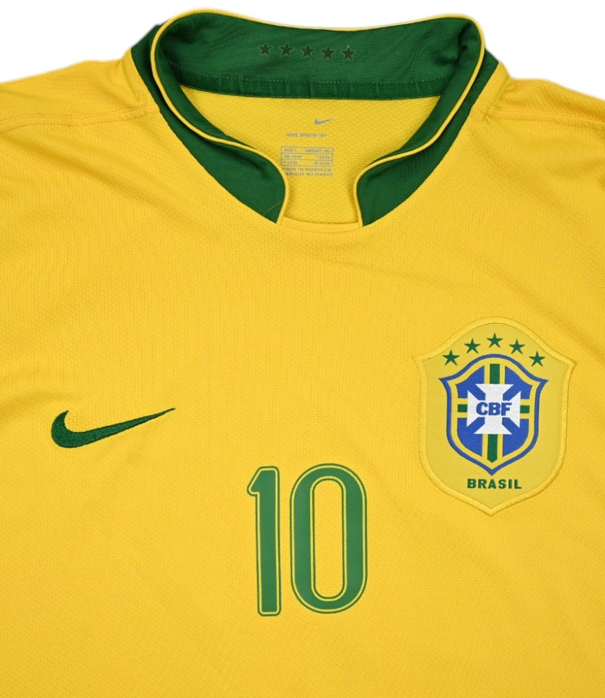 2006-08 BRAZIL *RONALDINHO* KOSZULKA L 
