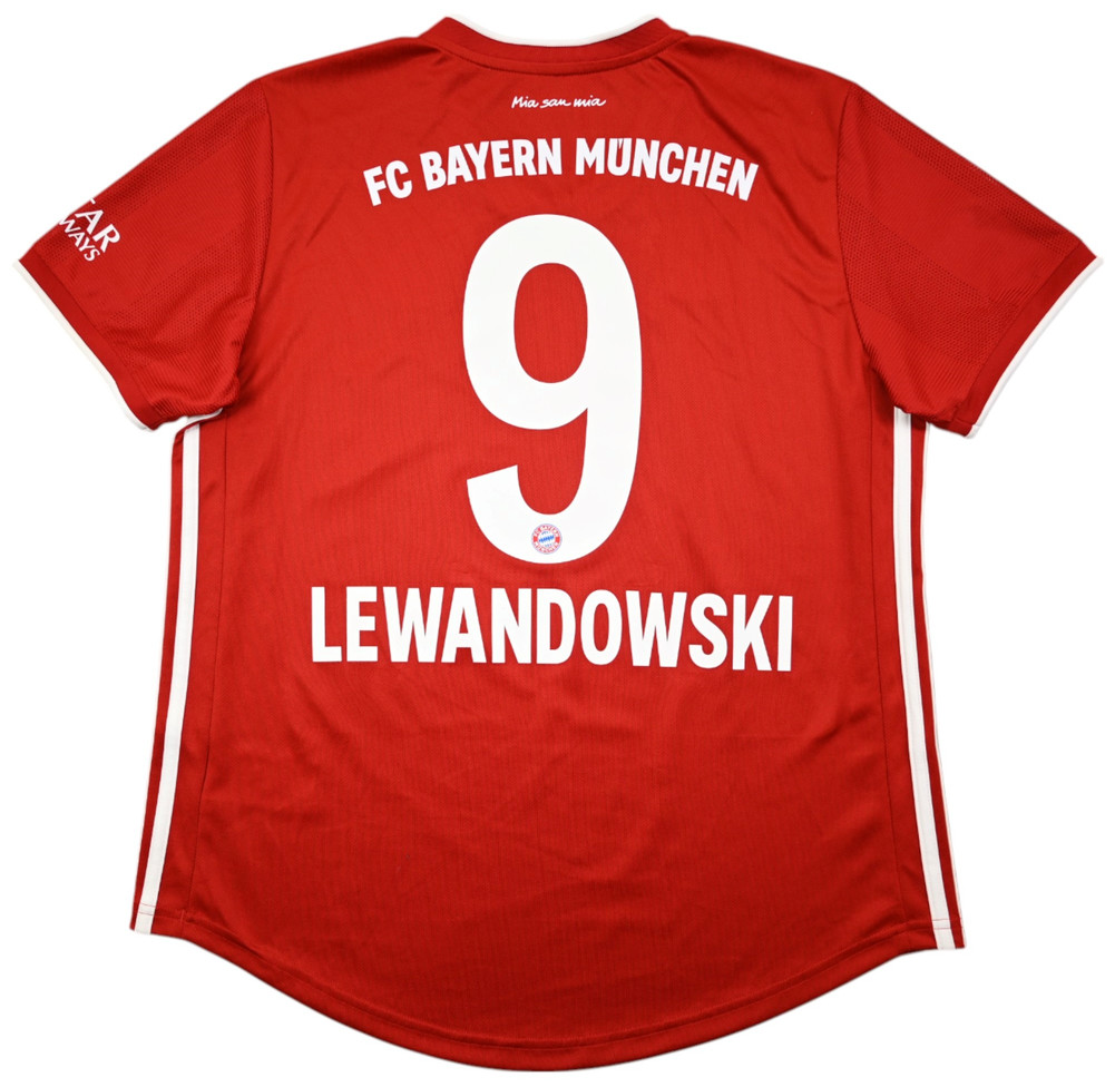 2020-21 BAYERN MUNCHEN *LEWANDOWSKI* KOSZULKA WOMENS L