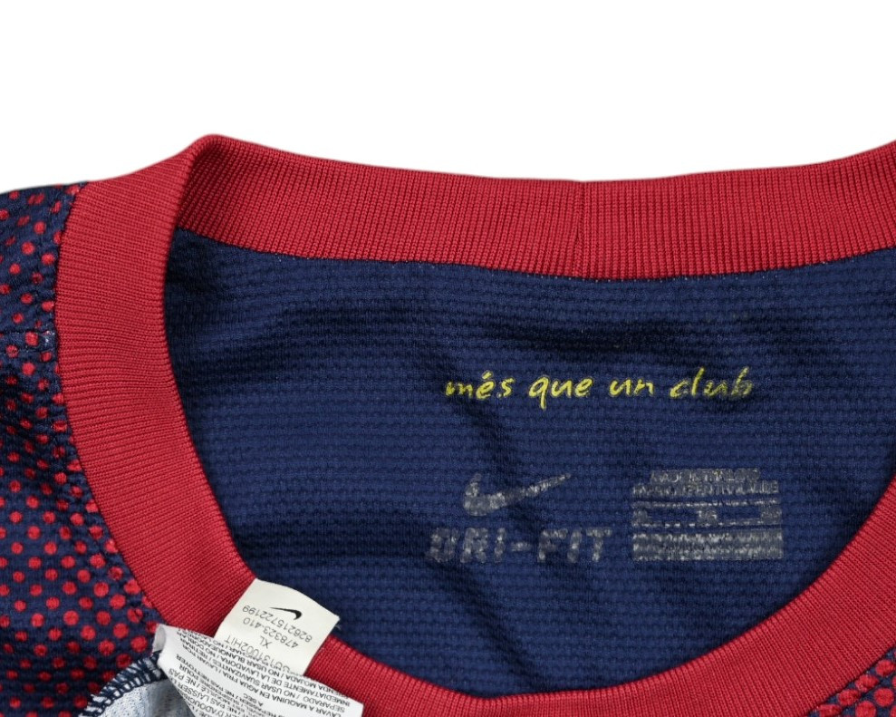 2012-13 FC BARCELONA *MESSI* SHIRT XL
