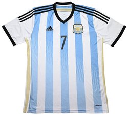 2013-14 ARGENTINA *DI MARIA* SHIRT L