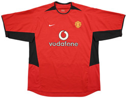 2002-04 MANCHESTER UNITED SHIRT XL
