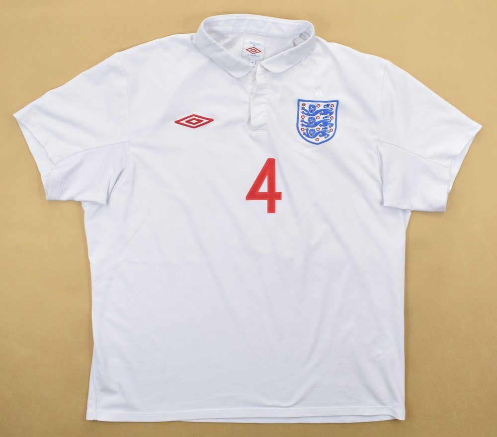 2009-10 ENGLAND *GERRARD* SHIRT WOMEN XL