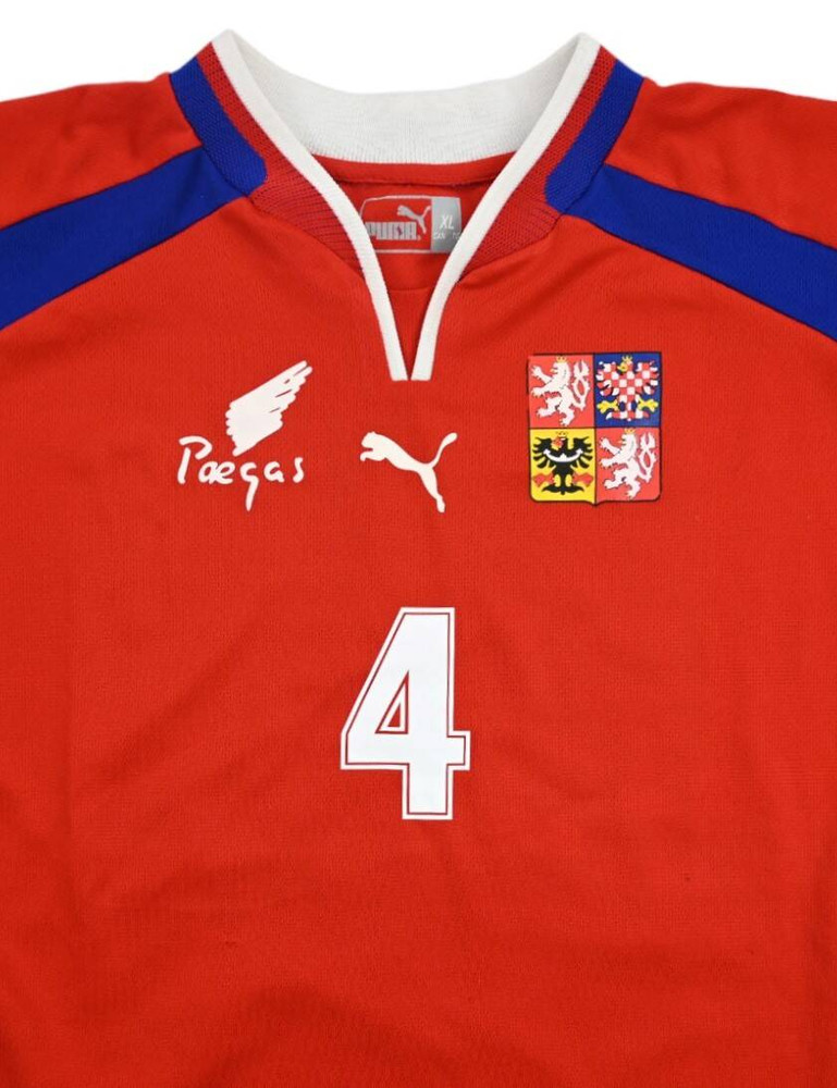 2000-02 CZECH REPUBLIC *NEDVED* SHIRT XL