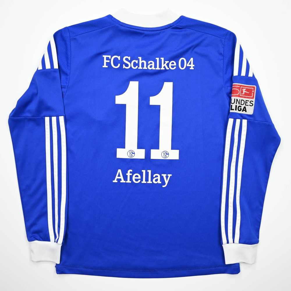 2012-14 FC SCHALKE 04 *AFELLAY* LONGSLEEVE M. BOYS