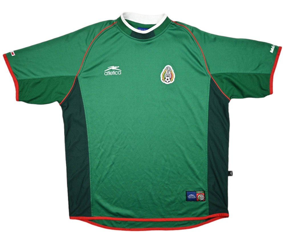 2001-02 MEXICO SHIRT XXL