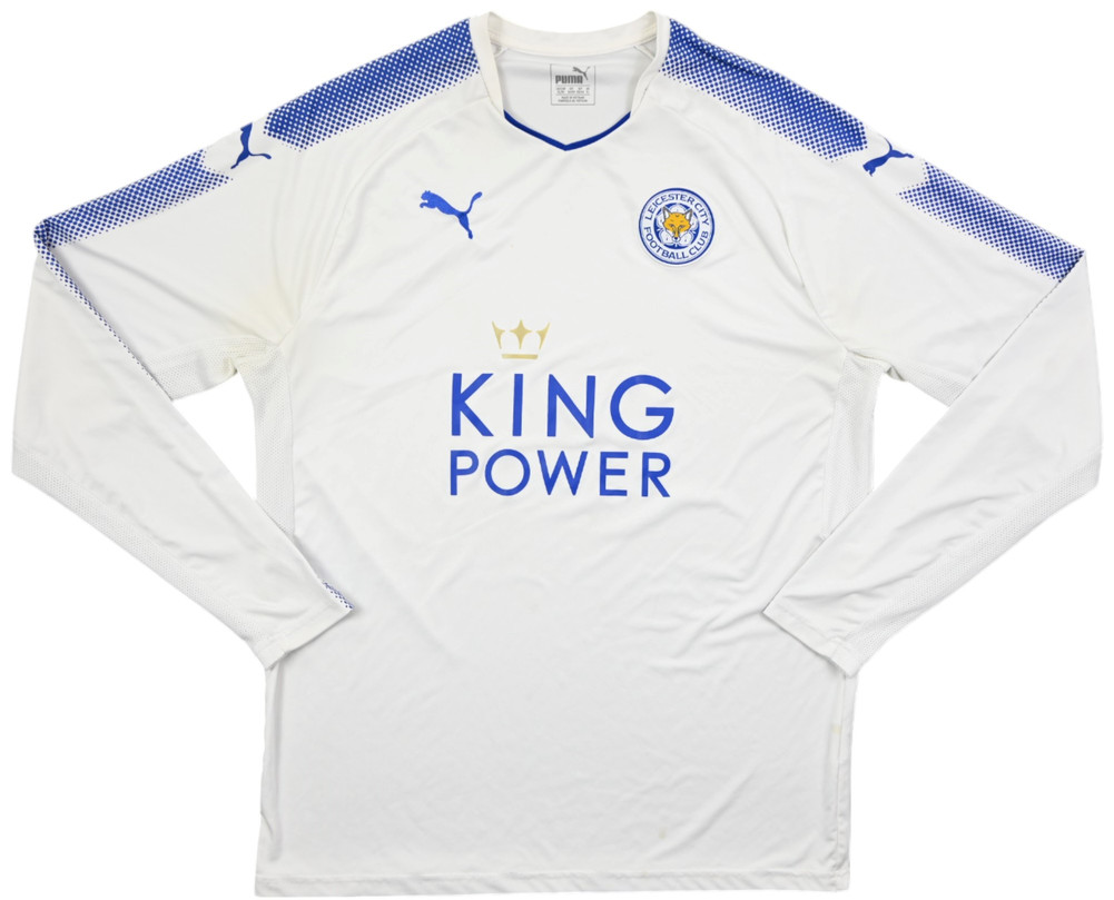 2017-18 LEICESTER CITY LONGSLEEVE KOSZULKA XL