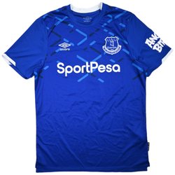 2019-20 EVERTON *WALCOTT* SHIRT M