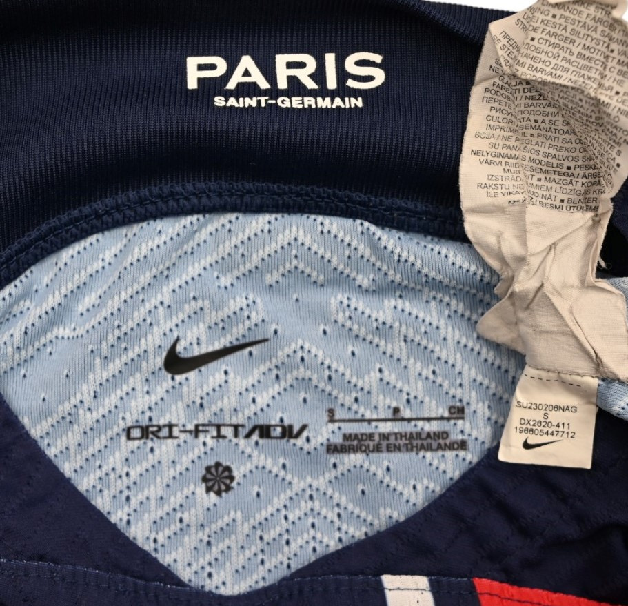 2023-24 PARIS SAINT-GERMAIN *MBAPPE* PLAYER ISSUE KOSZULKA S