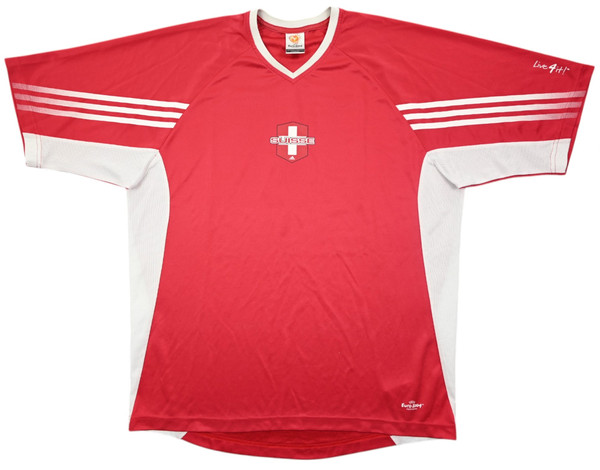 SWITZERLAND EURO 2004 SHIRT L