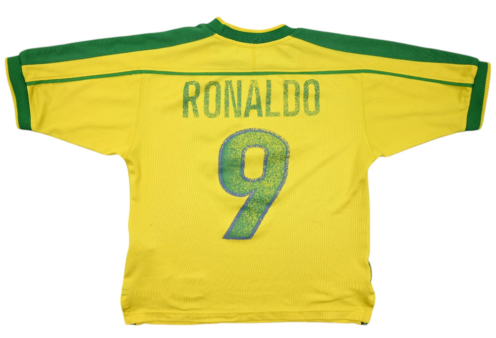 1998-00 BRAZIL *RONALDO* KOSZULKA L. BOYS