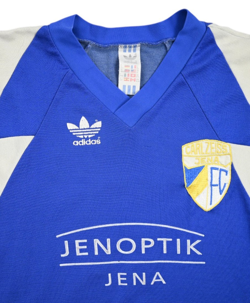 1992-93 CARL ZEISS JENA #6 MATCH ISSUE LONGSLEEVE KOSZULKA XXL