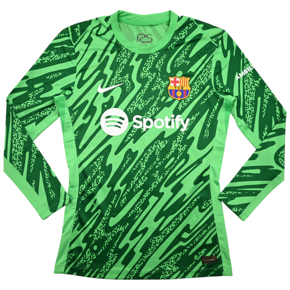 2024-25 BARCELONA *SZCZESNY* GOALKEPEER LONGSLEEVE PLAYER ISSUE SHIRT- Multiple Sizes