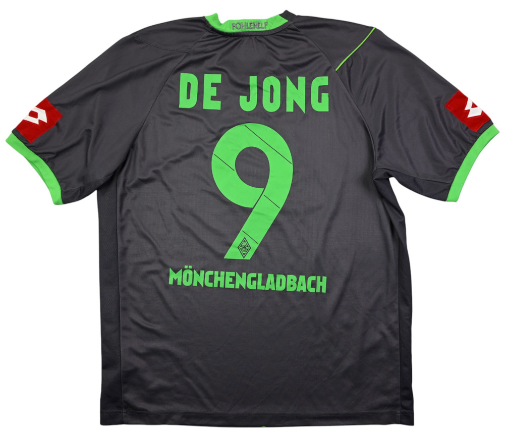 2011-12 BORUSSIA MONCHENGLADBACH *DE JONG* KOSZULKA L