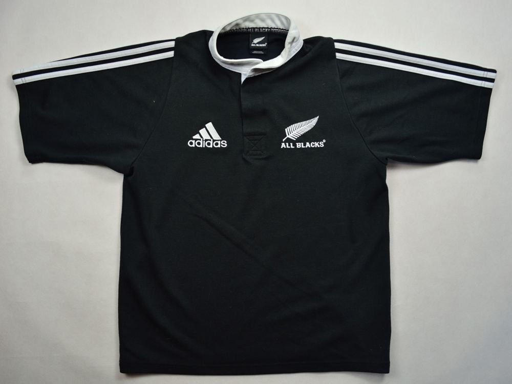 ALL BLACKS NEW ZEALAND RUGBY ADIDAS SHIRT S